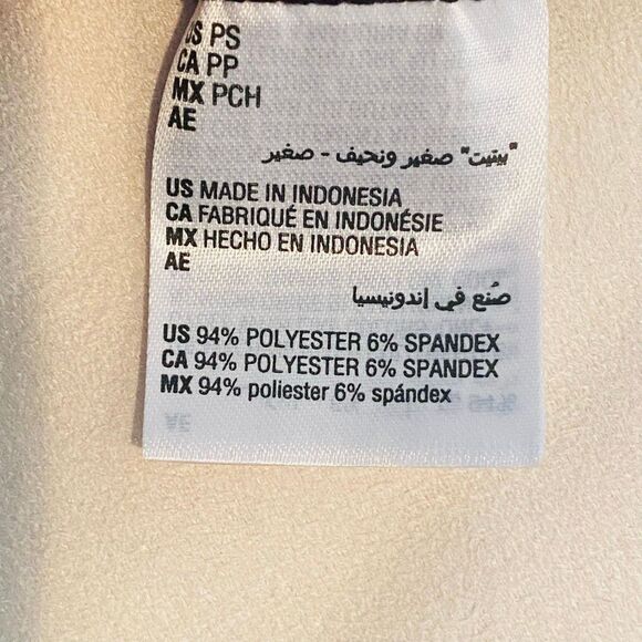 JM Collection Abstract Floral Straight Wide Leg Pants Black White Petite Small - Picture 5 of 5